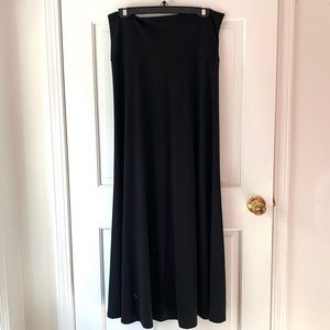 LulaRoe Black Solid Maxi Skirt